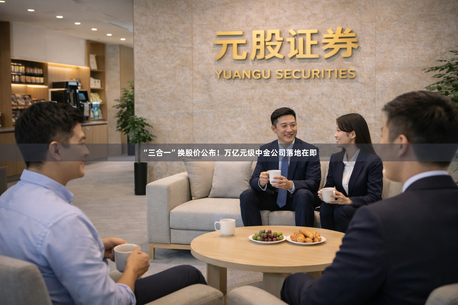 “三合一”换股价公布！万亿元级中金公司落地在即