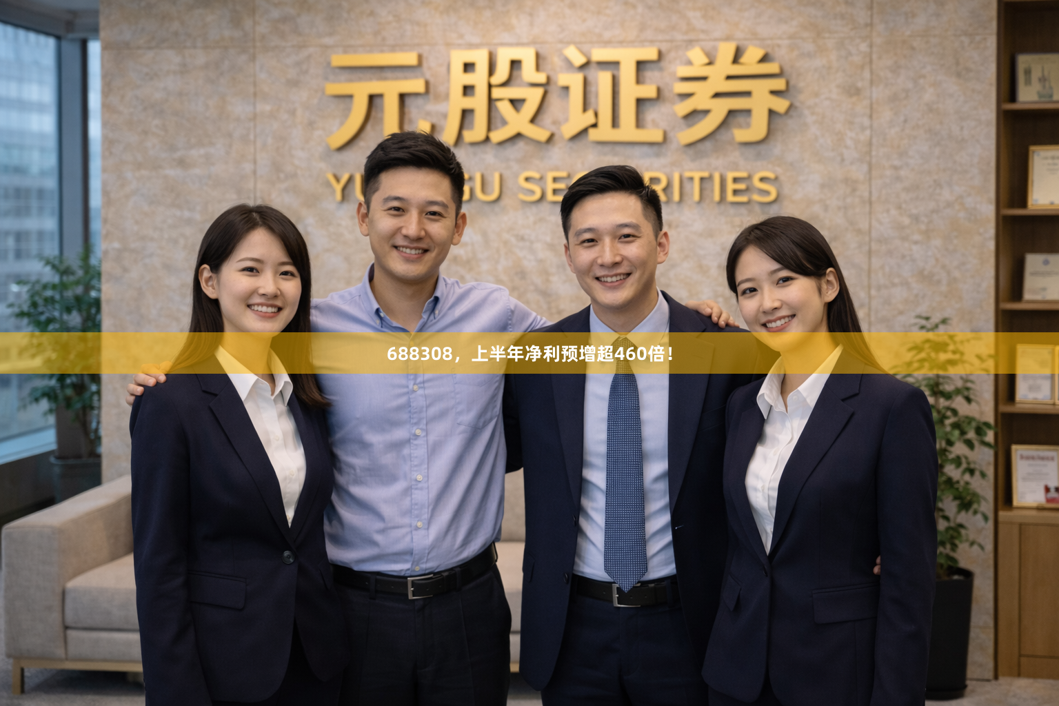 688308，上半年净利预增超460倍！